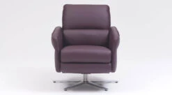 Aura Manual Recliner In Purple By Himolla