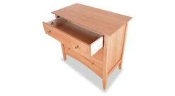 Canterbury 3 Drawer Chest By Maple Corners -Furniture Sale Store 3 Drawer Chest Canterbury Cherry detail open main 1