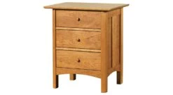 Heartwood 3 Drawer Nightstand