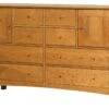 Heartwood 8 Drawer 2 Door Dresser
