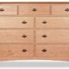 Harvestmoon 9 Drawer Dresser By Maple Corner Woodworks