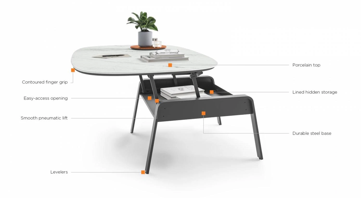 Cloud 9 Lift Coffee Table 4 Cloud 9 Lift Coffee Table - Image 4