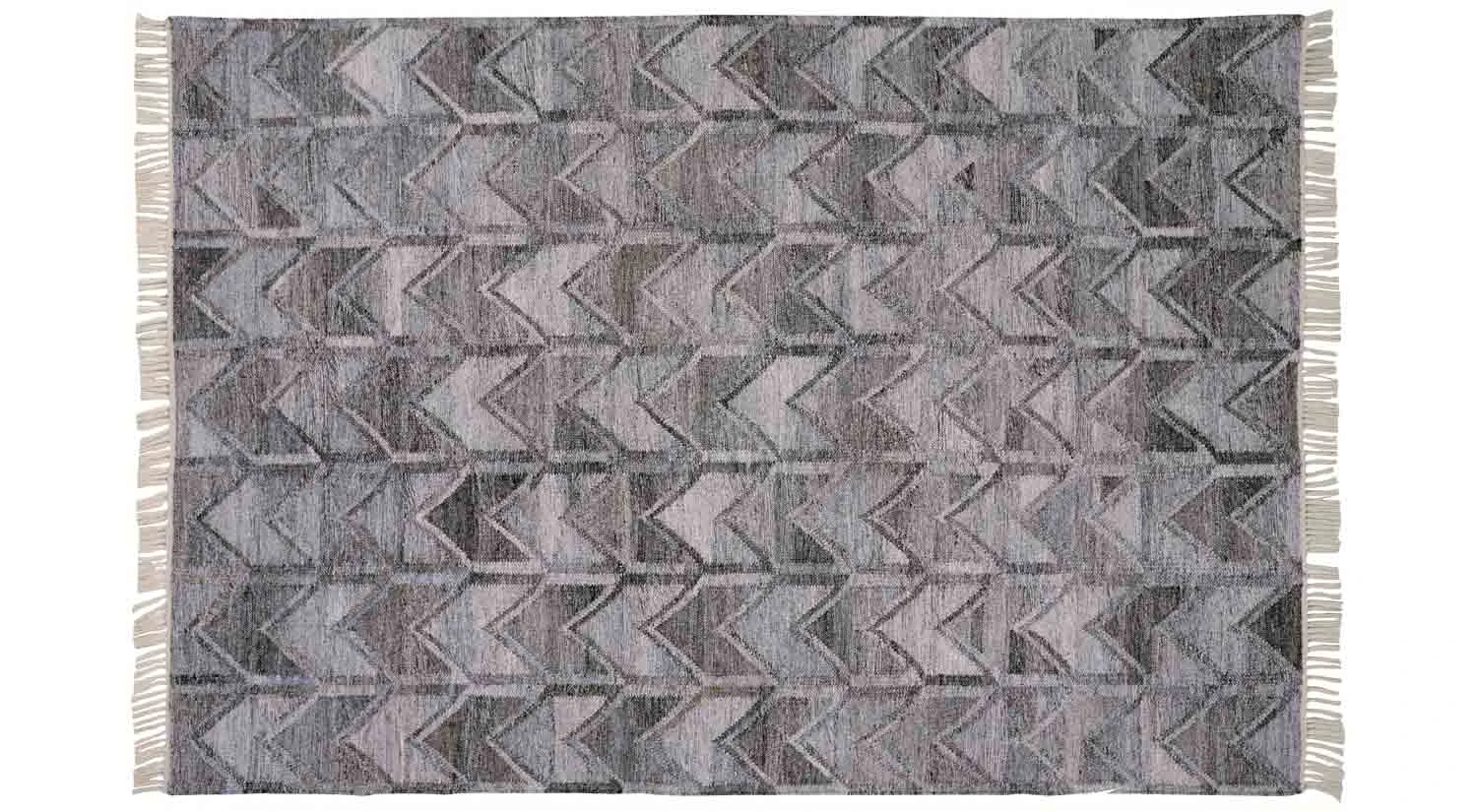 Beckett Gray Chevron Rug 1 Beckett Gray Chevron Rug