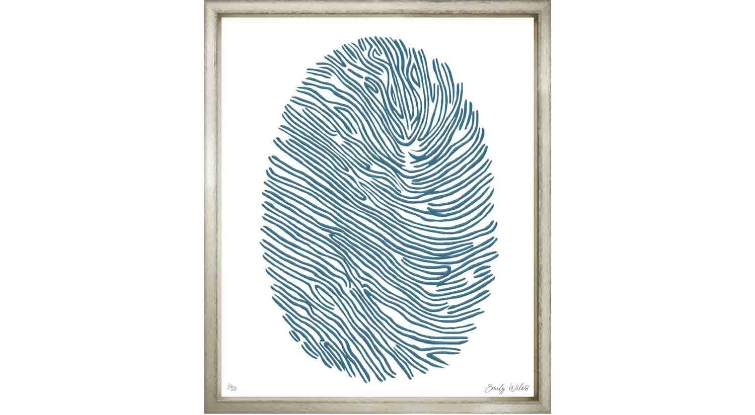 Blue Fingerprints 2 1 Blue Fingerprints 2