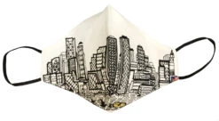 Boston Mask Daytime Skyline