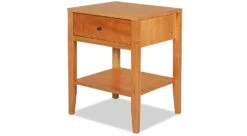 Brandon 1 Drawer Nightstand In Natural Cherry