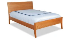 Brandon King Bed With Low Footboard In Natural Cherry