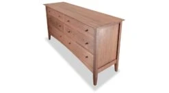 Canterbury 6 Drawer Dresser By Maple Corners -Furniture Sale Store Canterbury 6 Drawer Dresser Walnut angle main