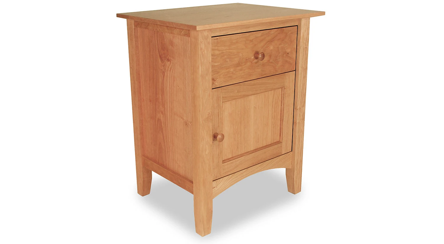 Canterbury 1 Drawer Nightstand With Door & Shelf By Maple Corner 2 Canterbury 1 Drawer Nightstand With Door & Shelf By Maple Corner - Image 2