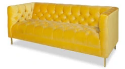 Harvard Sofa -Furniture Sale Store Harvard Apartment Sofa Gold 45 main