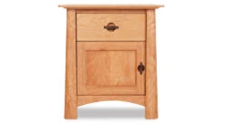 Harvestmoon 1 Drawer Nightstand With Door By Maple Corner Woodworks