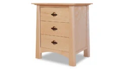 Harvestmoon 3 Drawer Nightstand By Maple Corner Woodworks -Furniture Sale Store Harvestmoon 3 Drawer Nightstand Maple 45 main