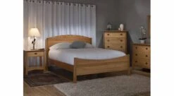 Heritage Arched Panel Platform Bed -Furniture Sale Store HeritageArchedPanelBedroomScene main