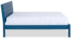 Kendal Platform Bed -Furniture Sale Store Kendal Bed Blue Side main