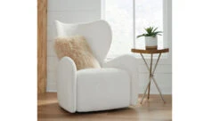 Kobe Chair By American Leather -Furniture Sale Store Kobe Swivel lifestyle main