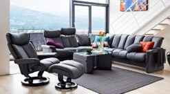Magic Stressless Chair And Ottoman -Furniture Sale Store Legend stressless sectional room alt