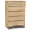 Linn 5 Drawer Dresser Oak