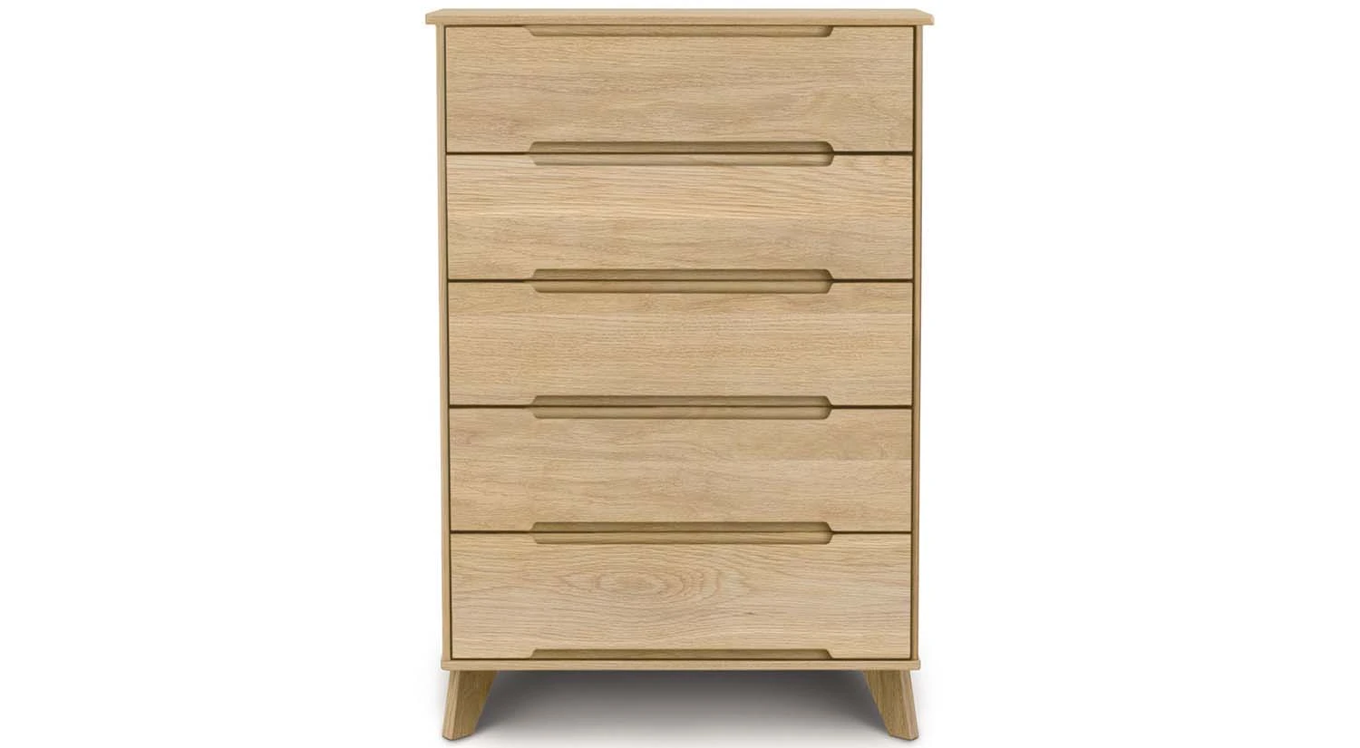 Linn 5 Drawer Dresser Oak 2 Linn 5 Drawer Dresser Oak - Image 2