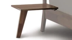 Linn Bed -Furniture Sale Store LinnAttachedNightstand Walnut main