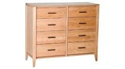 Luna Small 8 Drawer Dresser