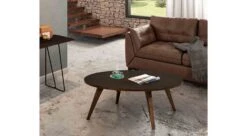 Martin Round Cocktail Table By Saloom -Furniture Sale Store MEEO 4242 MAR L and MKNI 1454 FLY T main