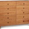 Mansfield 10 Drawer Dresser