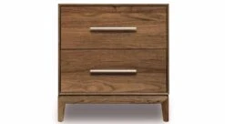 Mansfield 2 Drawer Nightstand 5 Mansfield 2 Drawer Nightstand -Furniture Sale Store Mansfield2DrawerHeadOnWalnut main