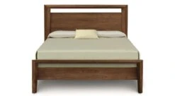 Mansfield Bed - 49" Tall -Furniture Sale Store Mansfield49inBedHeadOnWalnut main