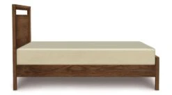 Mansfield Bed - 49" Tall -Furniture Sale Store Mansfield49inBedSideViewWalnut main