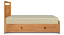 Mansfield Storage Bed - 49" Tall -Furniture Sale Store Mansfield49inStorageBedSideViewCherry main