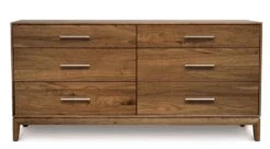 Mansfield 6 Drawer Dresser -Furniture Sale Store Mansfield6DrawerHeadOnWalnut main
