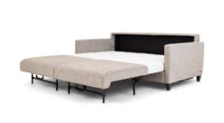 Naomi Sleeper By American Leather -Furniture Sale Store Naomi TodaySleeper IrisFossil angle Open main