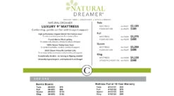 Natural Dreamer Luxury Mattress