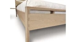 Oslo Platform Bed 11 Oslo Platform Bed -Furniture Sale Store OsloBedNaturalOakPanelDovetailDetail main
