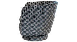 Roxy Swivel Chair By Thayer Coggin -Furniture Sale Store Roxy Swivel Chair Hourglass Gray Side main