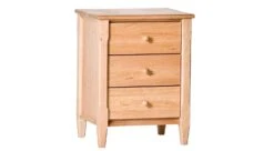 Shaker 3 Drawer Nightstand
