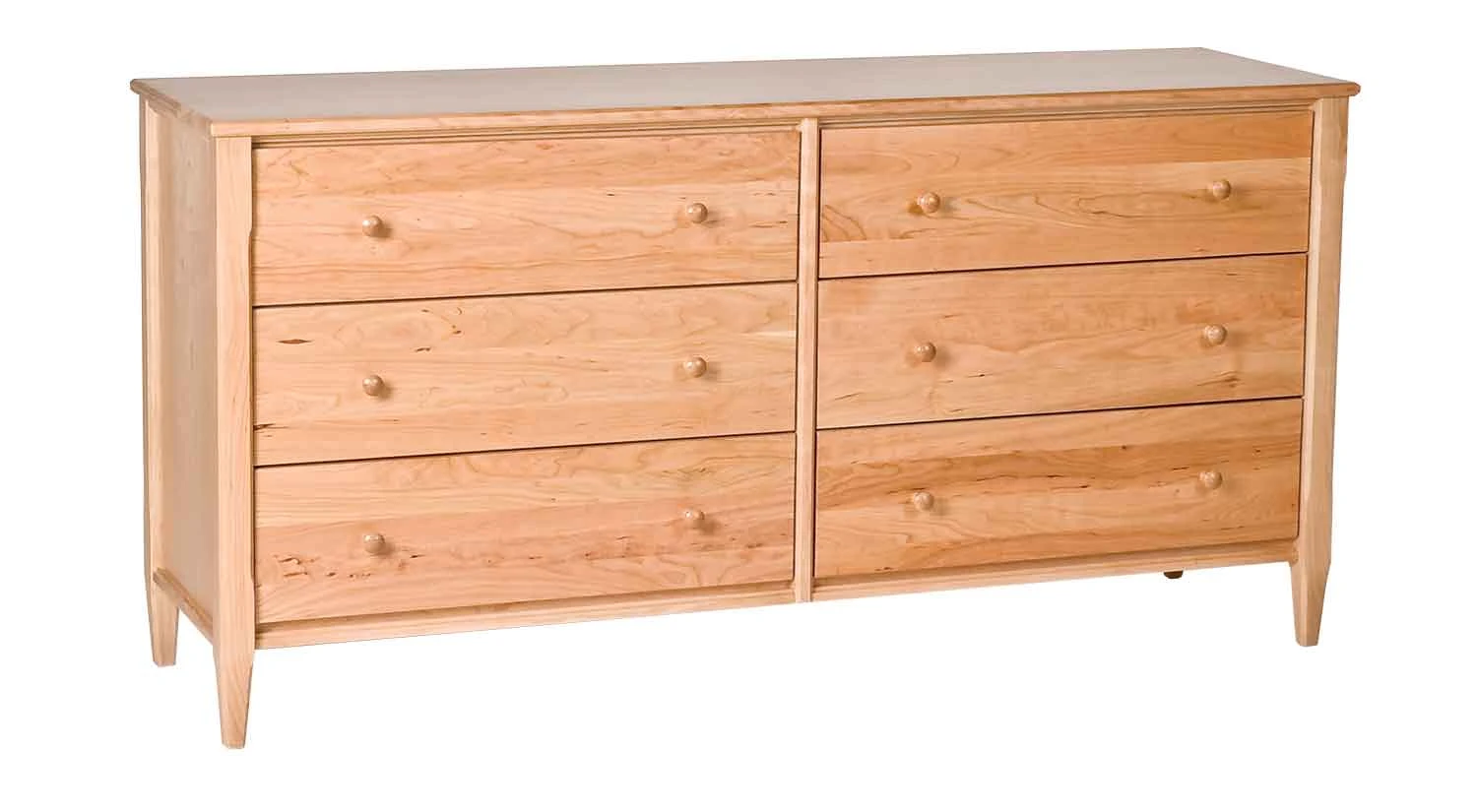 Shaker 6 Drawer Dresser 1 Shaker 6 Drawer Dresser
