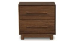 Sloane 2 Drawer Nightstand -Furniture Sale Store Sloane2DrawerHeadOnWalnut main