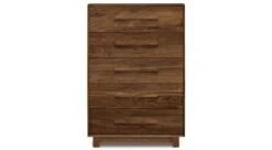 Sloane 5 Drawer Wide Chest -Furniture Sale Store Sloane5DrawerWideHeadOnWalnut main