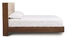 Sloane Floating Bed -Furniture Sale Store SloaneFloatingBedSideViewWalnut main
