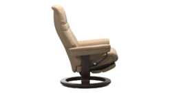 Sunrise Stressless Recliner With Power Leg & Back -Furniture Sale Store Stressless Sunrise side paloma beige Main