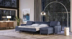 Sulley Comfort Sleeper Sectional 7 Sulley Comfort Sleeper Sectional -Furniture Sale Store Sulley Comfort Sleeper Sectional room setting open main