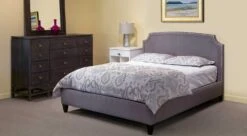 Upholstered Low Footboard Bed -Furniture Sale Store Upholstered bed room