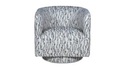 Upton Swivel Chair -Furniture Sale Store Upton Swivel Chair Front Morris Charcoal Main