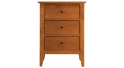 Vineyard Three Drawer Nightstand