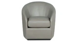 York Swivel Chair -Furniture Sale Store York Swivel Chair Leather Front Main