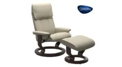 Admiral Stressless Chair And Ottoman