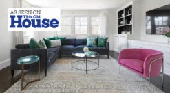 Kendall Sectional From The Cambridge Collection -Furniture Sale Store alt room view TOH living room kendall main