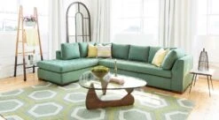 Astoria Sectional -Furniture Sale Store astoria ultrasuede green