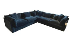 Athens Sectional In Vickie Night By Cambridge Collection